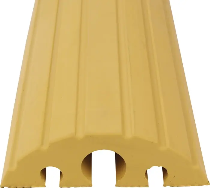 Top-Angebot Schlauch- u.Kabelbrücke L1200xB210xH65mm Vollgummi gelb