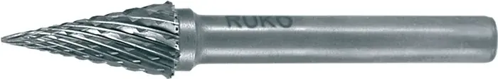 Frässtift SKM D.8mm Kopf-L.20mm Schaft-D.6mm HM Blank Verz.KVZ 4 RUKO Schnäppchen