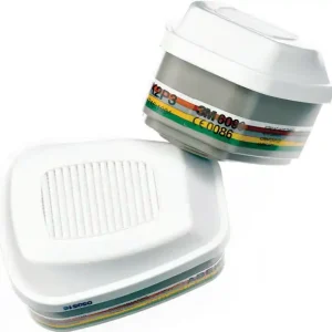 Gas- u.Kombifilter 6099 A2 B2 E2 K2 Hg P3R+Formaldehyd EN 14387:2004+A1:2008 VE: 4 Stück Sofort Bestellen