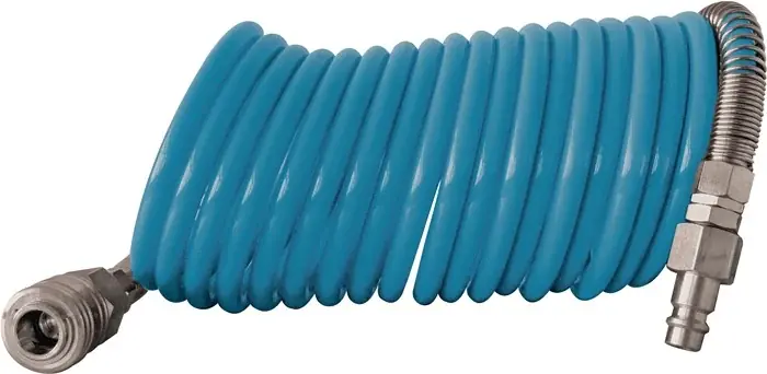Wochenendangebot Spiralschlauchset ID 10mm AD 12mm L.5m Kuppl.DN 7,2 EWO