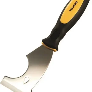 Neu Multifunktionsspachtel B.75mm VA m.Multifunktionsklinge 2-K-Griff TAJIMA