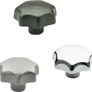 Abverkauf Sterngriff DIN 6336 m.Gewindebuchse Ku.d1 40mm d2 M 8mm VE: 25 Stück