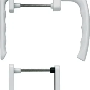 Balkongarnitur NY 099KH/961N/U10/… Alu.F9016 63-73mm 4-KT.7mm HOPPE Bestseller