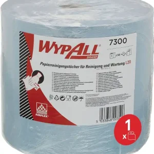 Wischtuch WYPALL L20 7300 L.ca.380 mmxB.ca.235mm blau 500 Tü./Rl. Solange Der Vorrat Reicht