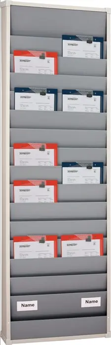 Garantierte Lieferung Werkstattplaner H1757xB554xT76mm grau 2-reihig EICHNER