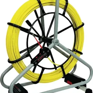 Glasfaserstab Profiset Band-L.80m Biege-R.168mm Kabel-D.6mm Nur Heute