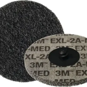 Vlieskompaktscheibe Scotch Brite™ XL-DR D.50,8mm medium grau 22100min-¹ 3M VE: 15 Stück Top-Preis
