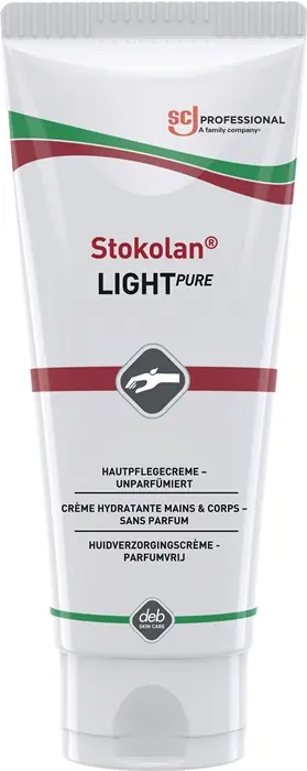 Hautpflegecreme Stokolan® Light PURE 100ml duft-/farbstofffrei Tube Top-Seller