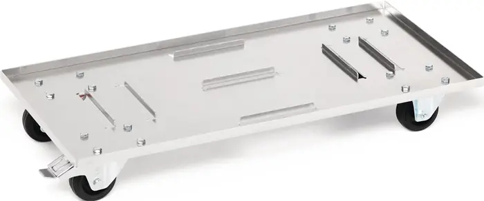 Neu Transportwagen STA verz.f.Aluminiumboxen 29 l-91l Gesamt-Trgf.50kg