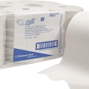 Garantierte Lieferung Rollenhandtuch SCOTT® 6667 1-lagig weiß L304ca.mxB200ca.mm KT=6 Rl.