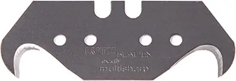 Preis Gesenkt Hakenklinge multisharp L48,2xB18,7xS0,65mm m.Lochung 10 St./Spender LUTZ BLADES