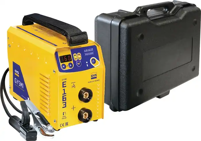 Elektrodenschweißgerät GYSMI E163 m.Zub.10-160 A GYS Finale Aktion