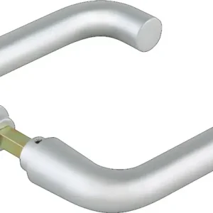 Meistverkauft Glastürdrückerpaar Rundform LM niro elox.f.Drückerf.4-KT.8mm DORMA-GLAS