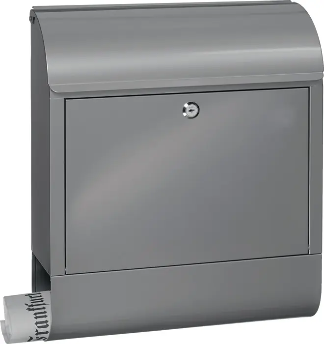Schneller Versand Briefkasten Scandic 825 Si H.460mm B.380mm T.125mm silb. STA DIN C4 BURG-WÄCHTER