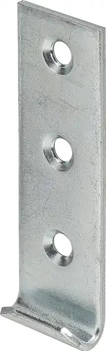 Schließhaken L.44 B.18 S.2mm STA blau verz.ger.VORMANN VE: 50 Stück Neue Kollektion