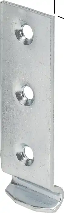 Beliebt Schließhaken L.83 B.25 S.2,5mm STA blau verz.gekr.VORMANN VE: 25 Stück