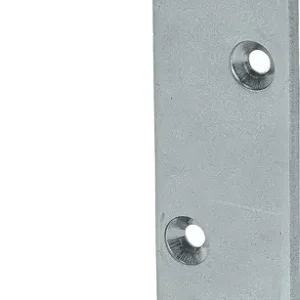 Winkel L.100x50mm B.40mm S.5mm STA blau verz.VORMANN VE: 10 Stück Aktuell