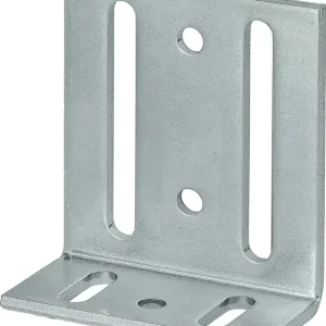 Verstellwinkel sta.L.75x35mm B.65mm S.3,5mm STA blau verz.VORMANN VE: 10 Stück Sonderaktion