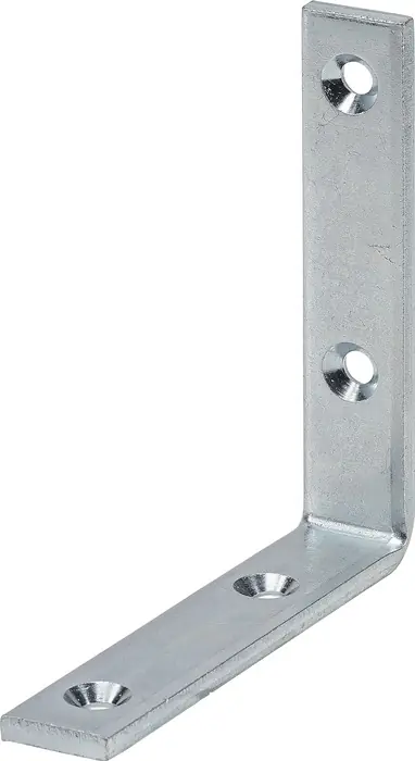 Sichere Zahlung Winkel sta.L.100mm B.20mm S.5mm STA blau verz.Loch-D.5mm VORMANN VE: 10 Stück