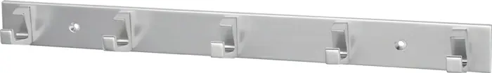 Begrenztes Angebot Handtuchhakenleiste 5 Hak.H.35mm L.360mm Alu.silberf.elox.A.33,5mm HERMETA