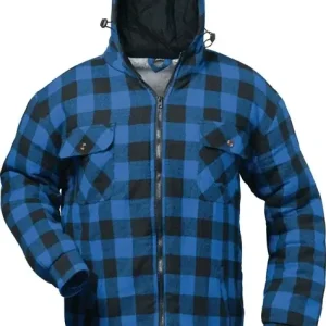Jetzt Kaufen Thermohemd Alberta Gr.XL blau/schwarz kariert CRAFTLAND