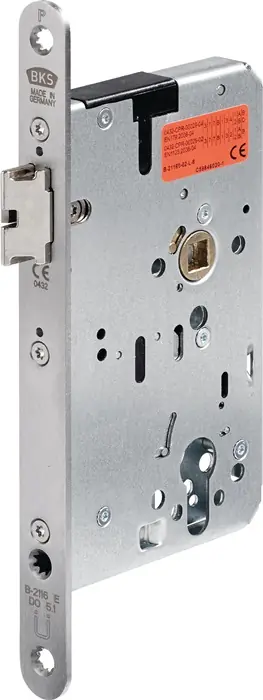 Ausverkauf Panik-Einsteckschloss 2116 Fkt.E rd 20/55/72/9mm DIN L VA selbstverr.BKS