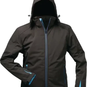 Wintersoftshelljacke Uranos Gr.S schwarz/blau ELYSEE Günstig