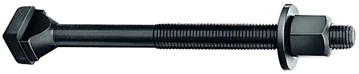 T-Nutenschraube DIN 787 T-Nut 24mm M24 L.400mm Güte 8.8 m.Mutter u.Scheibe AMF Sofort Bestellen