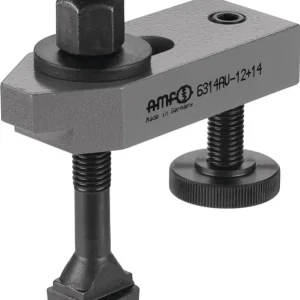 Spanneisen Nr.6314AV f.T-Nut 22mm L.160mm Spannschraube M20x22x160mm AMF Top-Preis