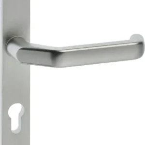 Zertifiziert Profiltürgarnitur 2320/9203 Alu.F1 PZ TS 68-77mm EDI