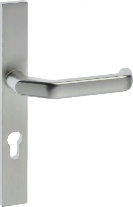 Zertifiziert Profiltürgarnitur 2320/9203 Alu.F1 PZ TS 68-77mm EDI