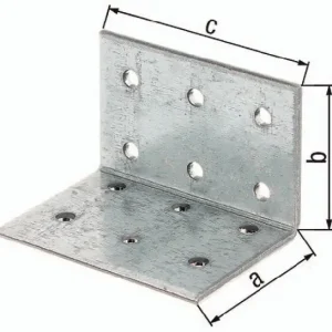Ausverkauf Lochplattenwinkel ETA-8/165 60x60xmm Anz.Löcher12 S.2,5mm ETA-8/165 GAH VE: 50 Stück