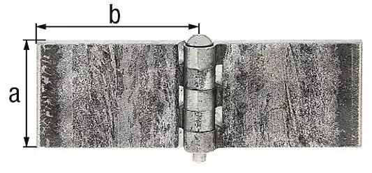 Markenprodukt Scharnier 40x60mm STA roh 5mm GAH