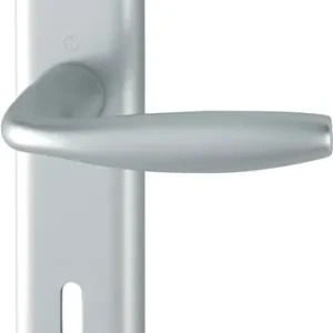 Must-Have Langschildgarnitur NY 1810/273P Alu.F1 OB 72mm DIN L/R HOPPE