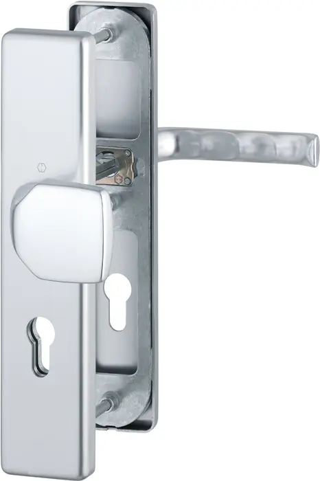 Neue Kollektion Schutzgarnitur London 61G/2221/2210/113 Alu.F1 72mm 37-47mm HOPPE