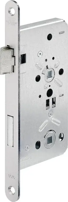 Objekt-Einsteckschloss 0515 BAD 20/ 60/78/8mm DIN L silber rd Kl 3 Zinkdruck.BKS Schnäppchen