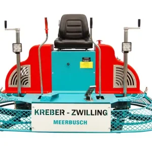 Expressversand Kreber Benzin-Doppelglätter K446-2T(H) 25 kW - Arbeitsbreite 2340 mm