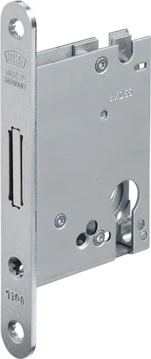 Sale Einsteckriegelschloss 1308 PZ20/55mm SP silber rd BKS