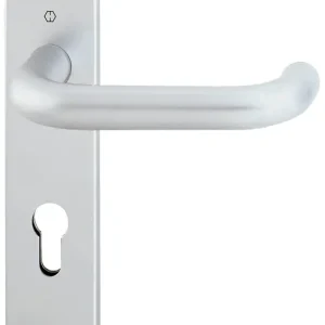 Garantierte Lieferung FS-Garnitur Paris FS-58/202K/138F Alu.F1 D/K TS 40-55mm PZ rd DIN L/R HOPPE