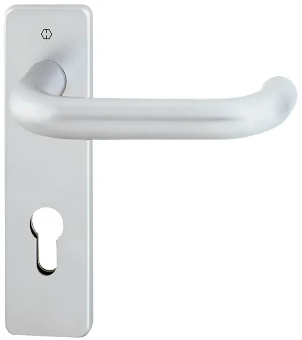 Garantierte Lieferung FS-Garnitur Paris FS-58/202K/138F Alu.F1 D/K TS 40-55mm PZ rd DIN L/R HOPPE