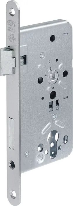 Knallerangebot Objekt-Einsteckschloss 0515 PZW 20/ 55/72/8mm DIN L alufinish silber rd