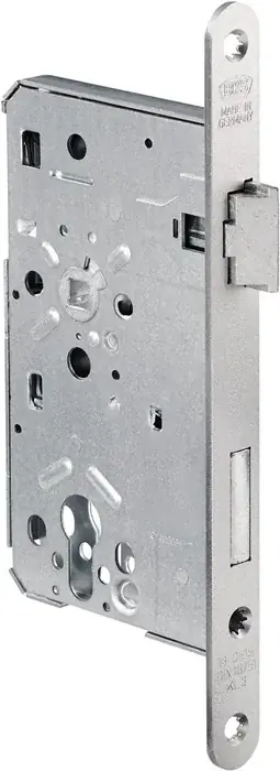 Aktuell Objekt-Einsteckschloss 0515 PZW 20/ 55/72/8mm DIN R alufinish silber rd