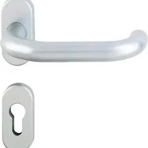 Saisonangebot FS-Garnitur Paris FS-138GF/55/55S Alu.F1-2 D/D TS 55-75mm PZ ov.DIN L/R HOPPE
