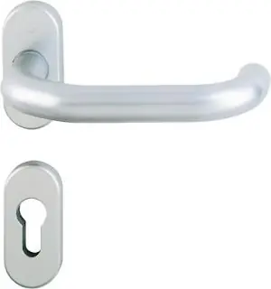 Saisonangebot FS-Garnitur Paris FS-138GF/55/55S Alu.F1-2 D/D TS 55-75mm PZ ov.DIN L/R HOPPE