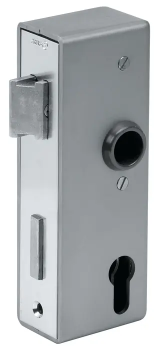 Geprüft Schlosskasten 141U,blk DIN L/R Maß A40xB60xC173mm Dornm.40mm AMF