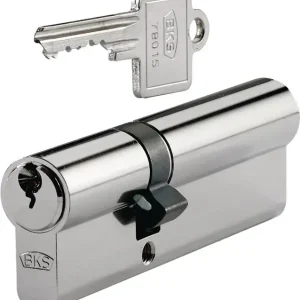 Profildoppelzylinder PZ 8812 70/70mm NuG beids.Anz.Schlü.3 versch.-schl.BKS Mega-Angebot