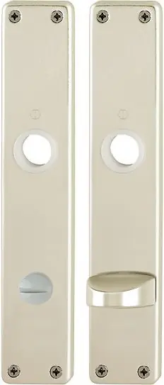 Bestseller Langschildpaar 202SP F2/neusilberfarbig F2 SK/OL 78mm HOPPE