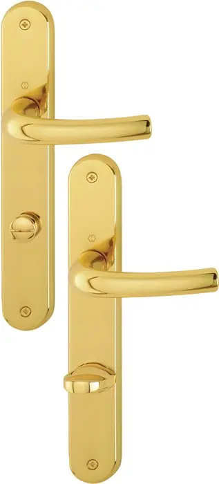 Nur Für Kurze Zeit Langschildgarnitur Tôkyô M1710RH/265 MS F71 SK/OL 78mm DIN L/R HOPPE