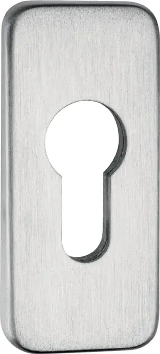 Begrenztes Angebot Schlüsselrosette 0812/9003 Alu.F1 Schildst.9mm PZ ktg.EDI