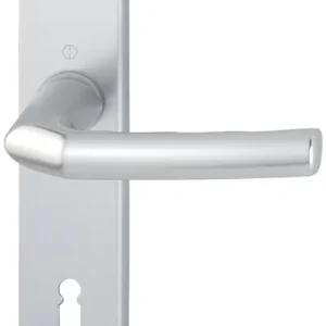 Preisreduziert Langschildgarnitur Birm.1117/202SP Alu.F1 OB 72mm DIN L/R HOPPE